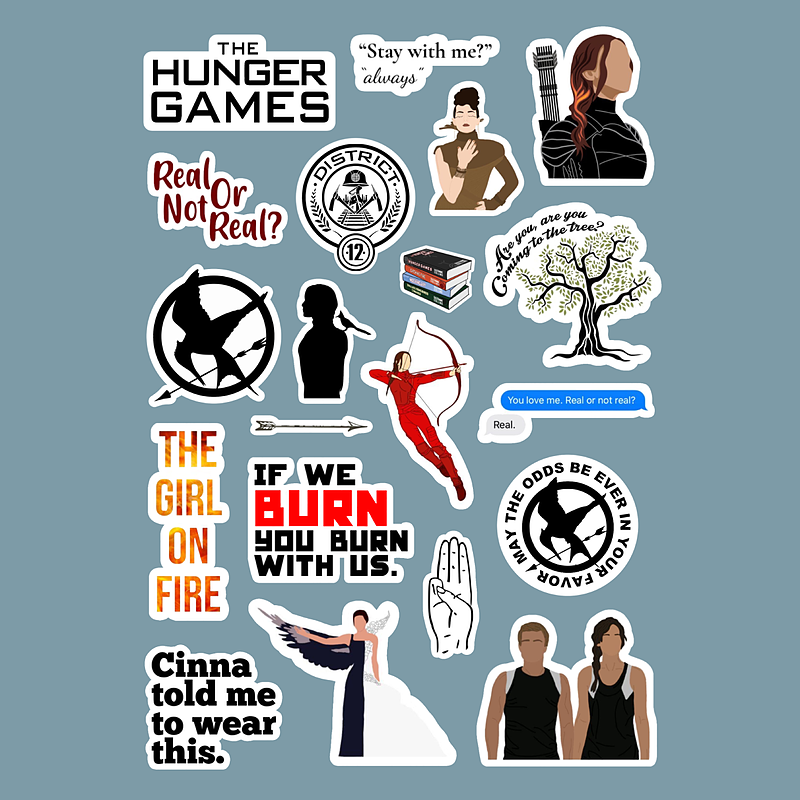 استیکر Hunger Games کد 1230