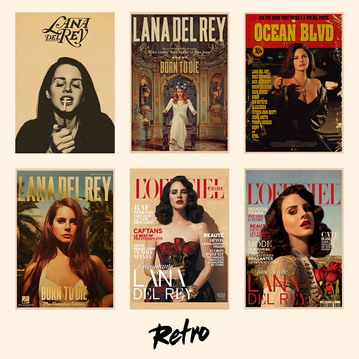 پک پوستر لانا - Lana Del Rey
