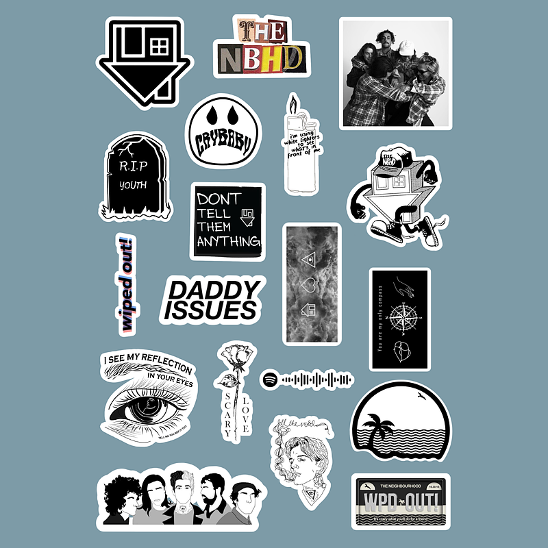 استیکر The neighbourhood/ The NBHD کد 1242