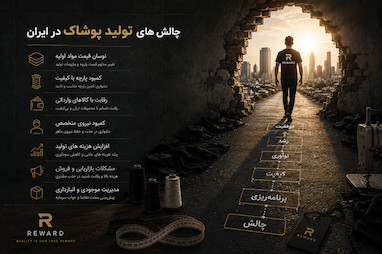 چالش‌ها و مشکلات صنعت تولید پوشاک در ایران