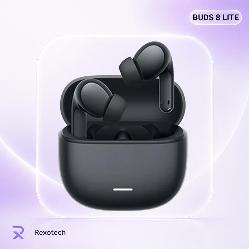 هندزفری بلوتوثی شیائومی Redmi Buds 8 Lite نویز کنسلینگ ANC 42 دسی‌بل درایور 12.4 میلی‌متری و شارژدهی 36 ساعت