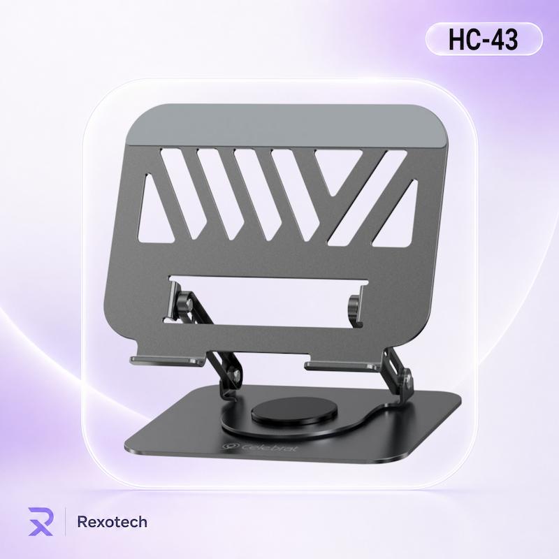 پایه نگهدارنده لپ تاپ و تبلت فلزی سلبریت مدل Celebrat HC-43