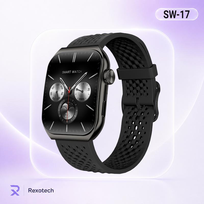 ساعت هوشمند AMOLED سلبریت مدل Celebrat SW-17 با قابلیت مکالمه بلوتوثی