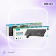 ست کیبورد و موس بی‌سیم سلبریت مدل Celebrat KB-03