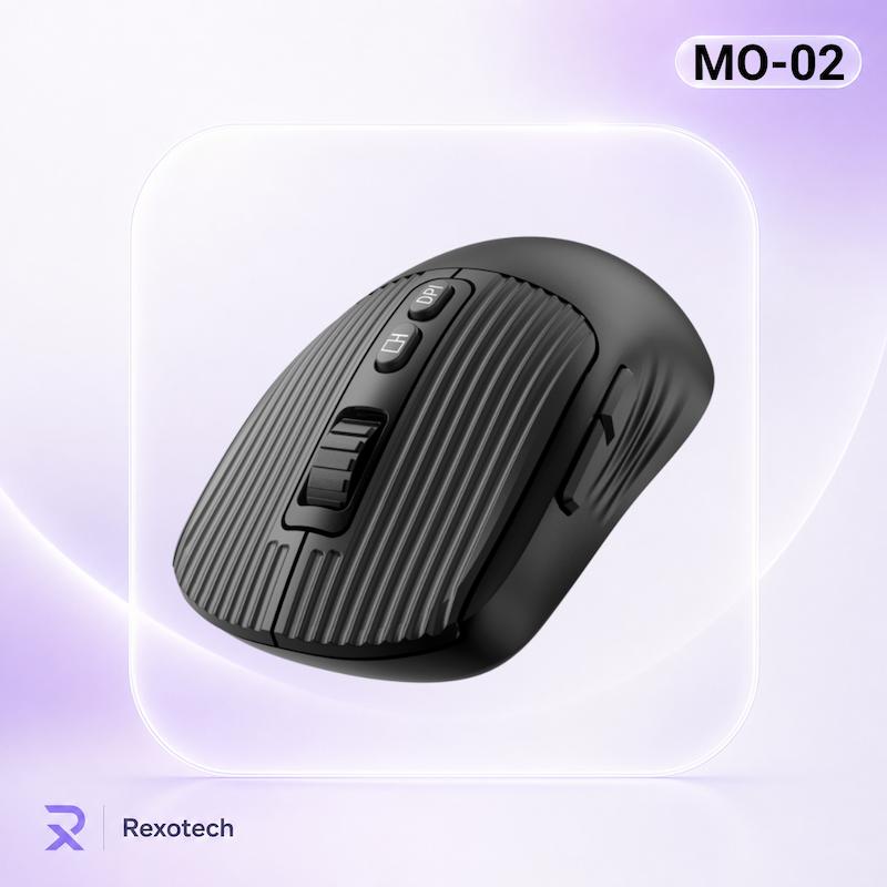 موس بی‌سیم دوحالته سلبریت Celebrat MO-02 با اتصال بلوتوث و 2.4 گیگاهرتز
