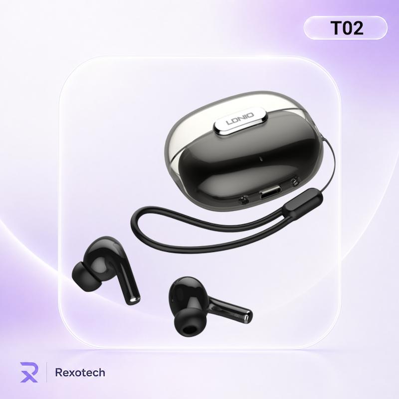 هندزفری بلوتوثی الدینیو مدل LDNIO T02