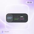 پاوربانک سلبریت مدل PB-08 با ظرفیت 20000 میلی آمپر ساعت