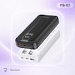 پاوربانک سلبریت مدل PB-07 با ظرفیت 20000 میلی آمپر ساعت