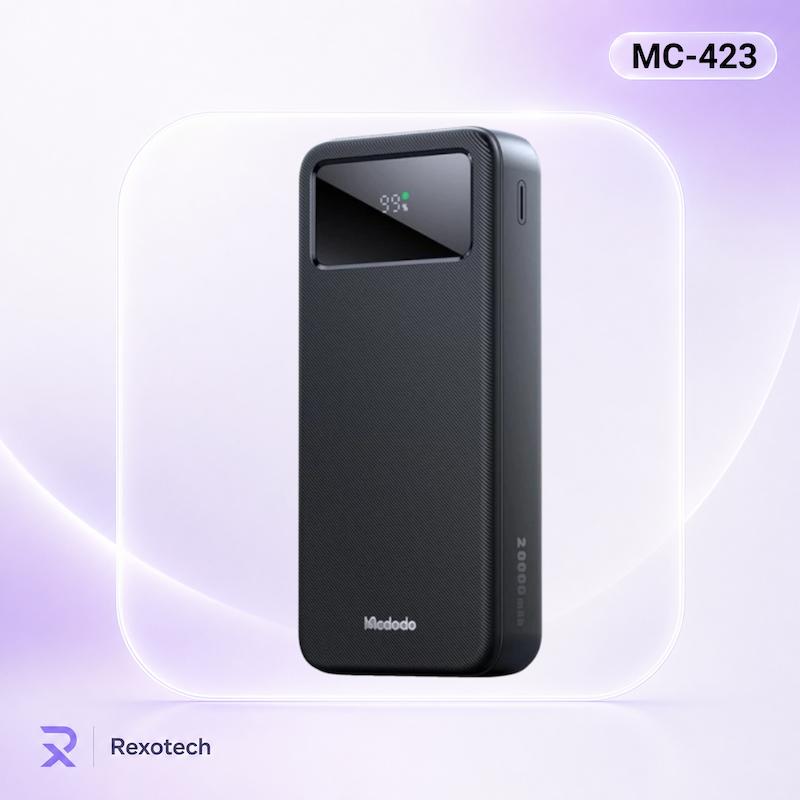 پاوربانک مک‌دودو مدل MC-423 ظرفیت 20000 میلی‌آمپر ساعت