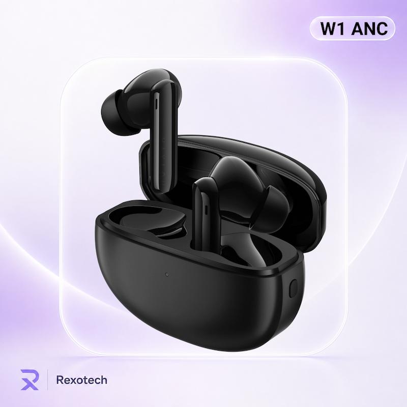 هدفون بلوتوثی هایلو مدل W1 ANC