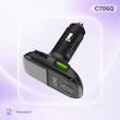 پخش کننده اف ام و شارژر فندکی الدینیو مدل C706Q به همراه کابل USB-C