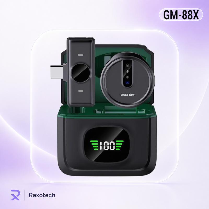 میکروفون بی سیم گرین لاین مدل GM-88X