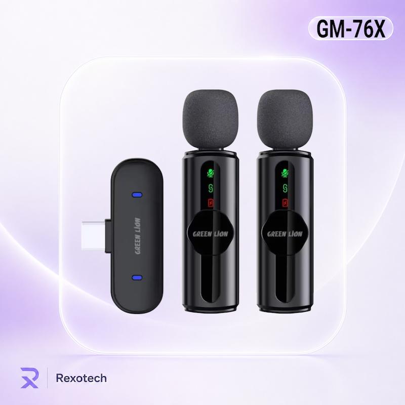 میکروفون بی سیم گرین لاین مدل GM-76X