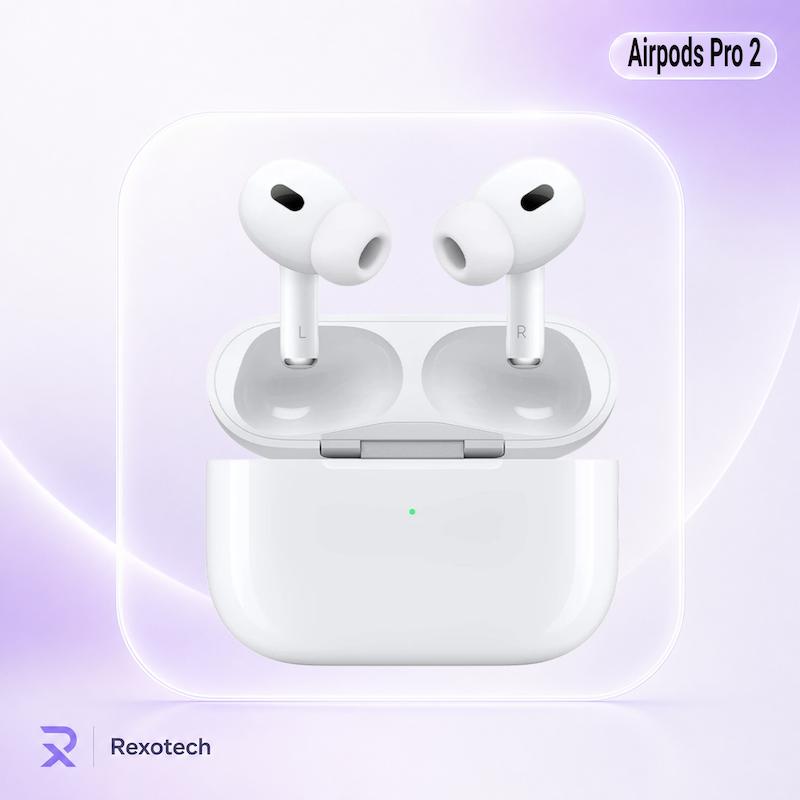 هندزفری بلوتوثی اپل مدل AirPods Pro 2nd Generation Type-C