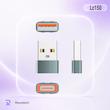 تبدیل USB-C به USB الدینیو مدل LC150