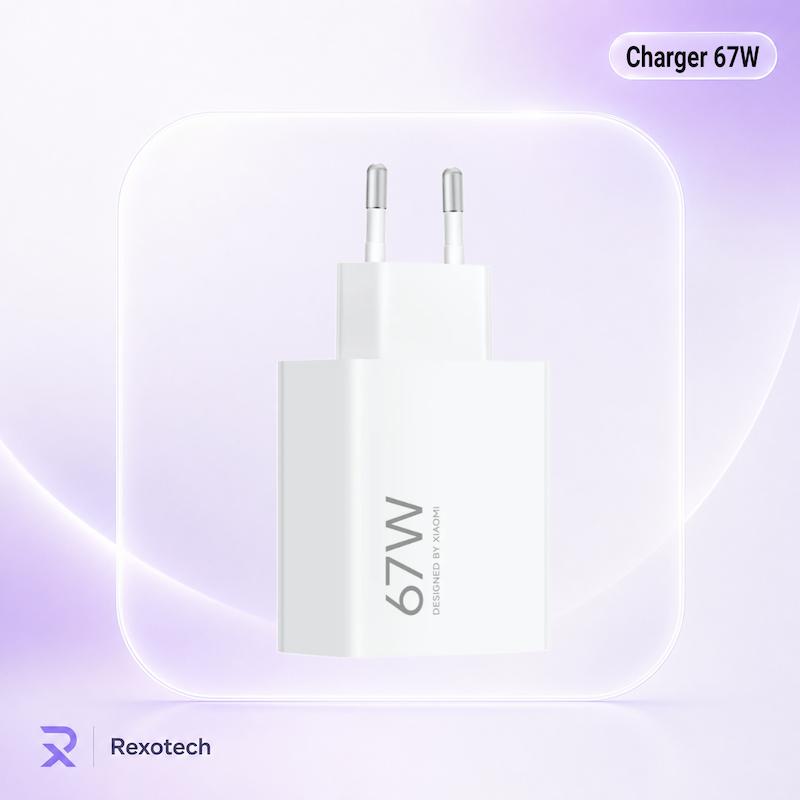 شارژر دیواری 67 وات شیائومی 67W