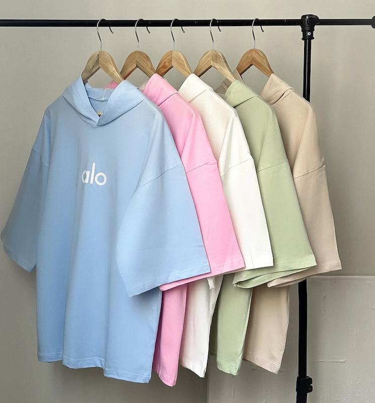 تیشرت کلاهدار alo