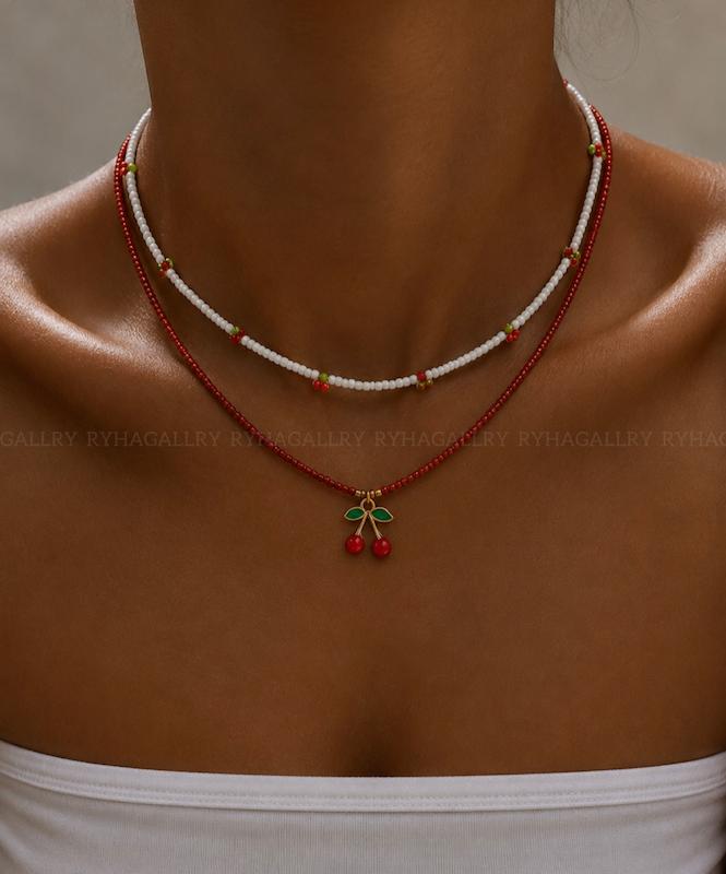 کالکشن گردنبند گیلاس