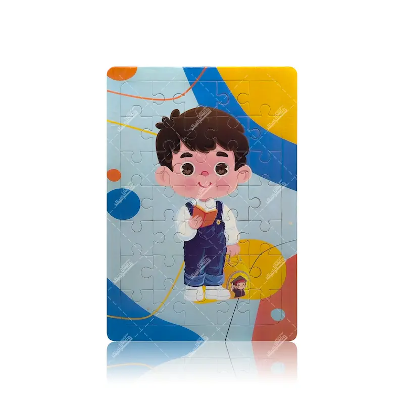 پازل پسرانه کتاب | ۳۵ تکه با پشت‌ کار وایت‌ برد