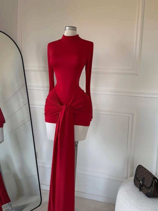 پیراهن یاقوت قد کوتاه ( کد ۱۷۲ )