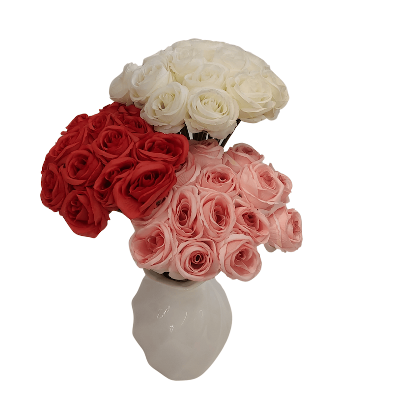 گل رز مصنوعی دسته ای