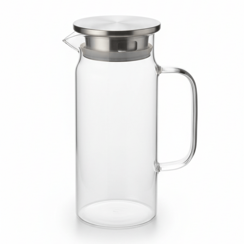 پارچ پیرکسی درب استیل