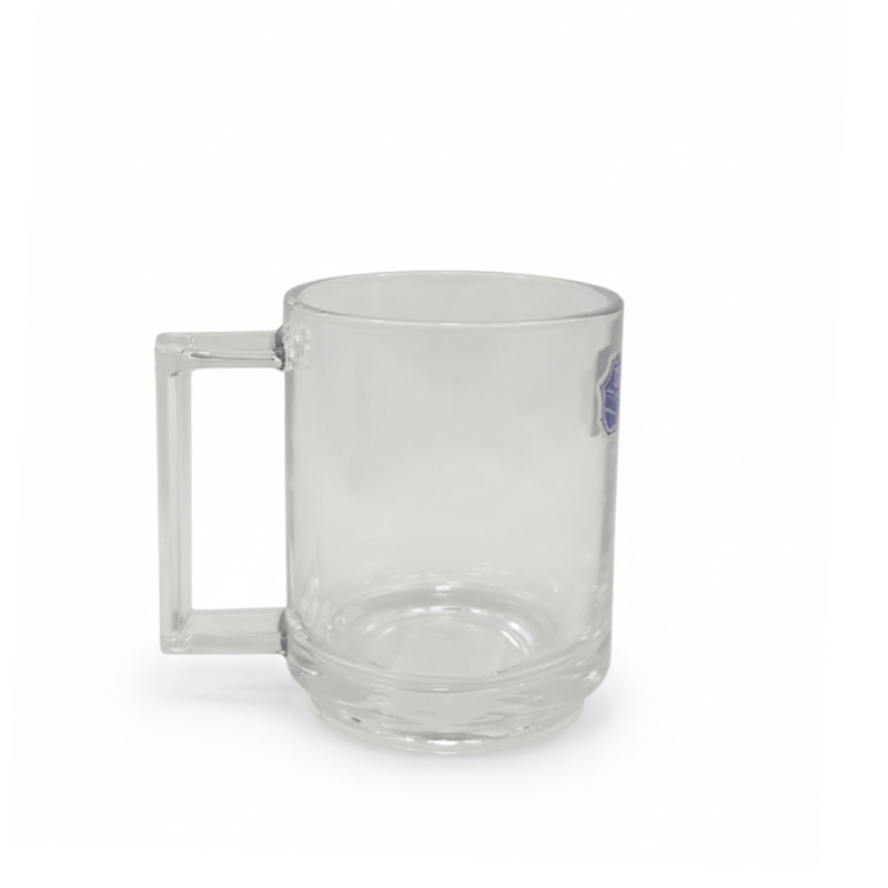 لیوان دسته دار ساده 6 تایی glass