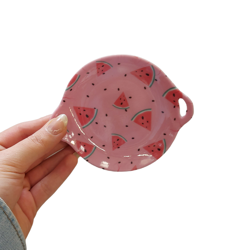 سینی خرما خوری گرد فانتزی