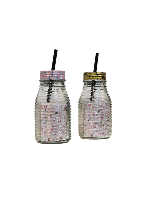 بطری شیشه‌ای مدل نینی سرو 