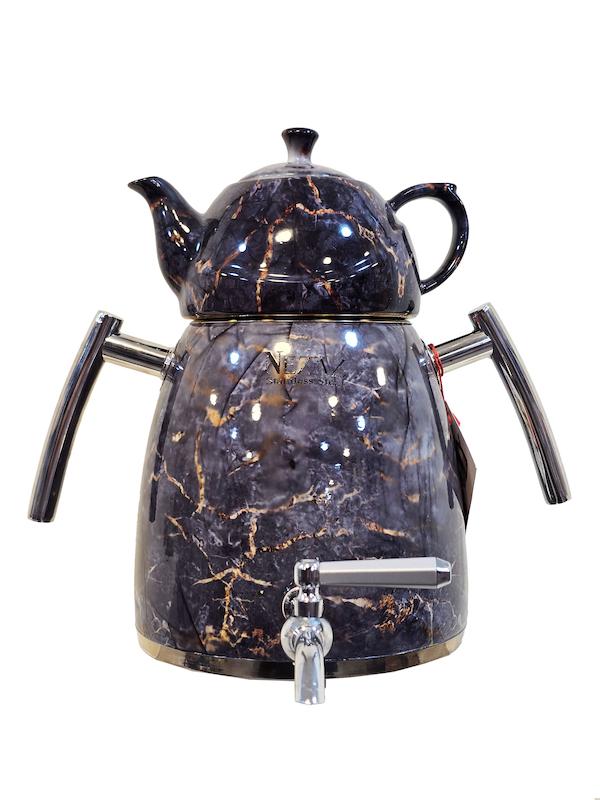 کتری و قوری اقیانوسی 3000 مالک | ترکیبی از زیبایی، دوام و آرامش در آشپزخانه