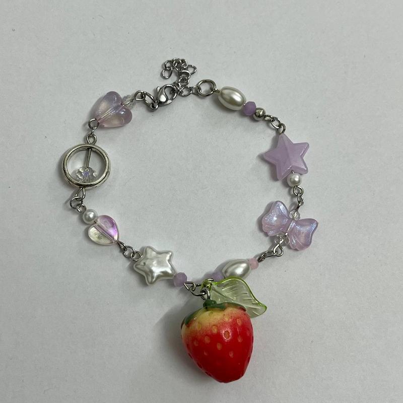 دستبند توتفرنگی 🍓