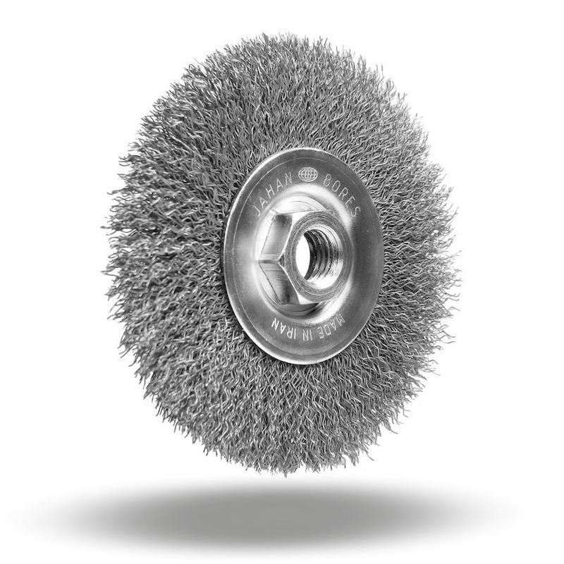 برس تخت افشان 100 ضخامت 10 مرکز مهره سایز 14×2 mm
