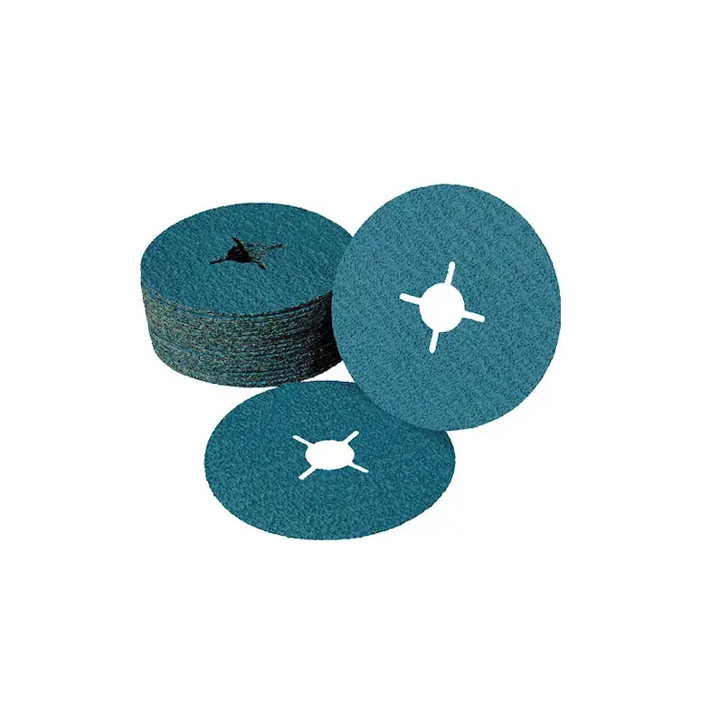 سنباده دیسکی آبی فیبری VZ133 دیرفوس deerfos
