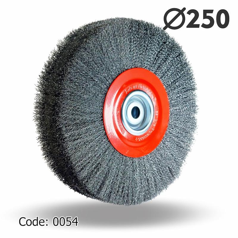 برس تخت افشان 250 ضخامت 40 مرکز قالپاق باسوراخ سایز 17