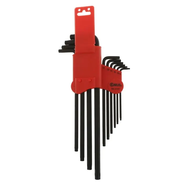 آچار ستاره ای جنیوس مدل SK-010T مجموعه 10 عددی