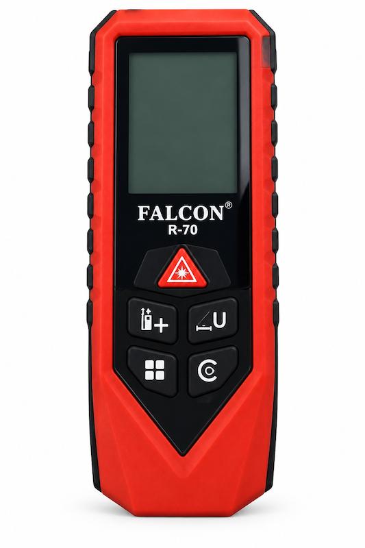 متر لیزری 70 متر با نور قرمز فالکون (Falcon)