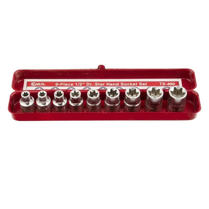 سری بکس E جنیوس تولز مدل tx-409 کد 34 مجموعه 9 عددی