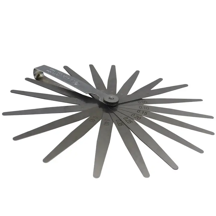 آچار فیلر جنیوس تولز مدل YP-FG-020M/0.05-1.00MM مجموعه 20 عددی