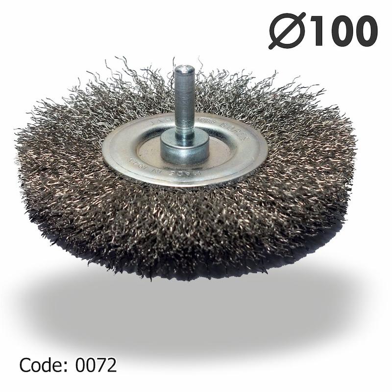 برس سردریلی تخت افشان 100 ضخامت 10 مرکز دنباله سایز 6