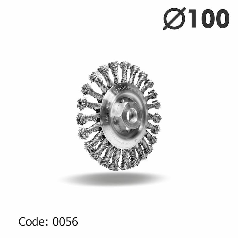 برس تخت بافته 115 ضخامت 10 مرکز مهره سایز 14×2 mm