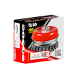 برس کاسه ای طوقه دار بافته 80 یال 20 مرکز مهره سایز 14×2 mm جهان برس