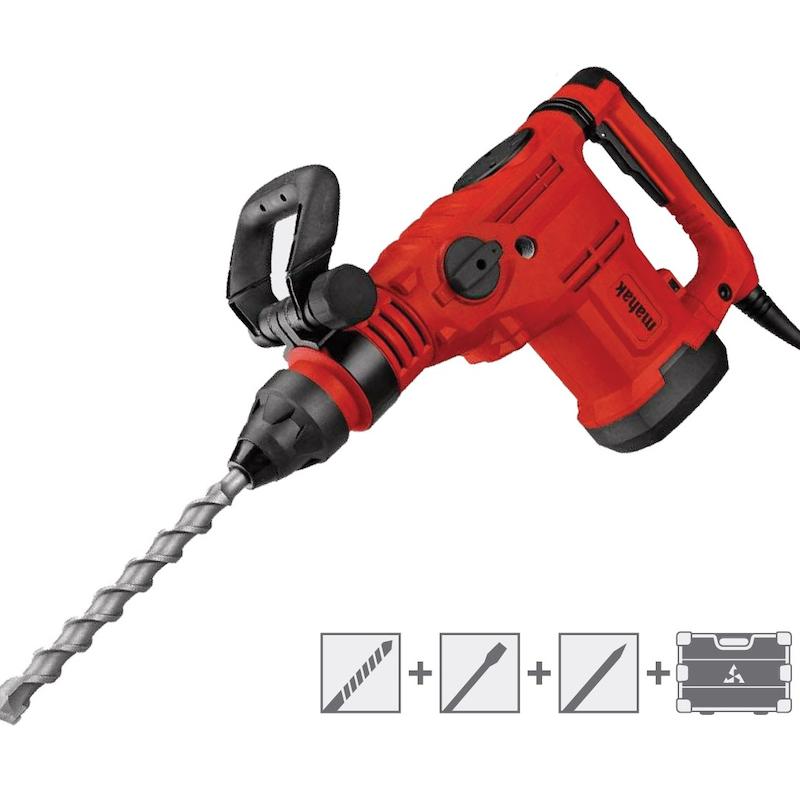 دریل بتن کن چرخشی 50 میلیمتر 1600 وات 25 ژول با قلم مته و کیف محک HDM-50
