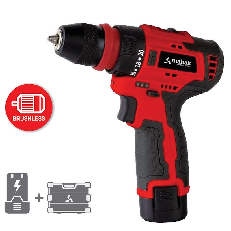 دریل پیچ گوشتی شارژی 12 ولت لیتیوم محک CD-12 Li
