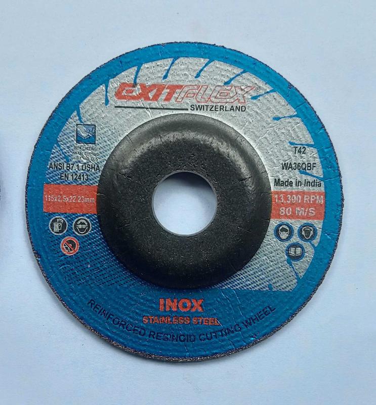 سنگ برش مینی استیل 22×2.5×115 (Exit flex)