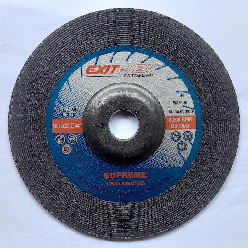 سنگ برش استیل 22×3×180 (Exit Flex)