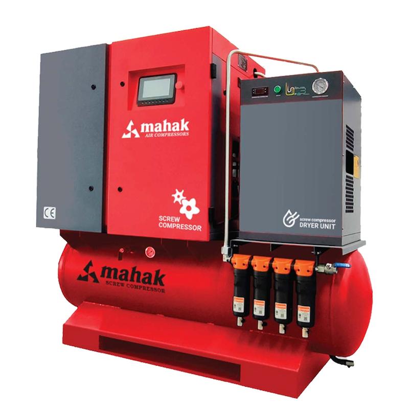 کمپرسور 500 لیتری اسکرو 7.5 کیلووات محک SAC-7.5V