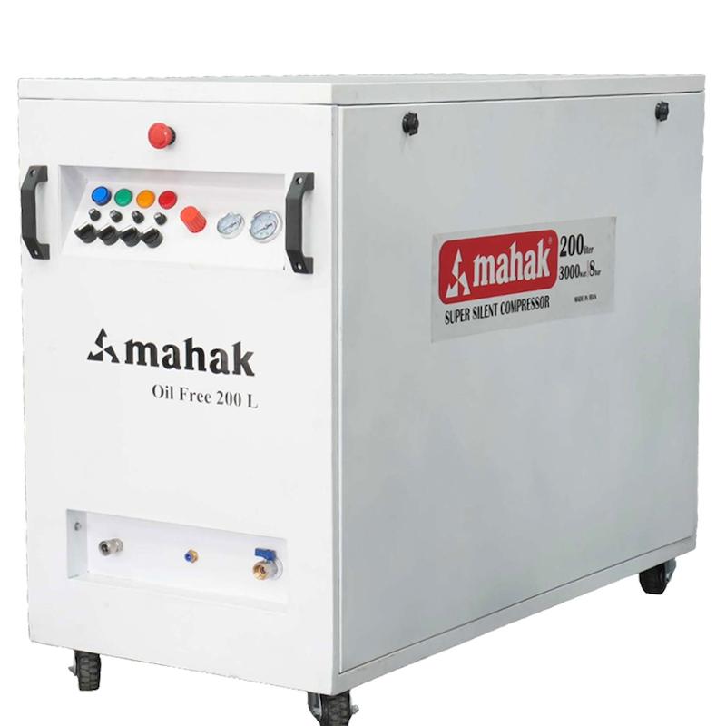 کمپرسور 200 لیتری سایلنت باکس دار محک SI-AC200