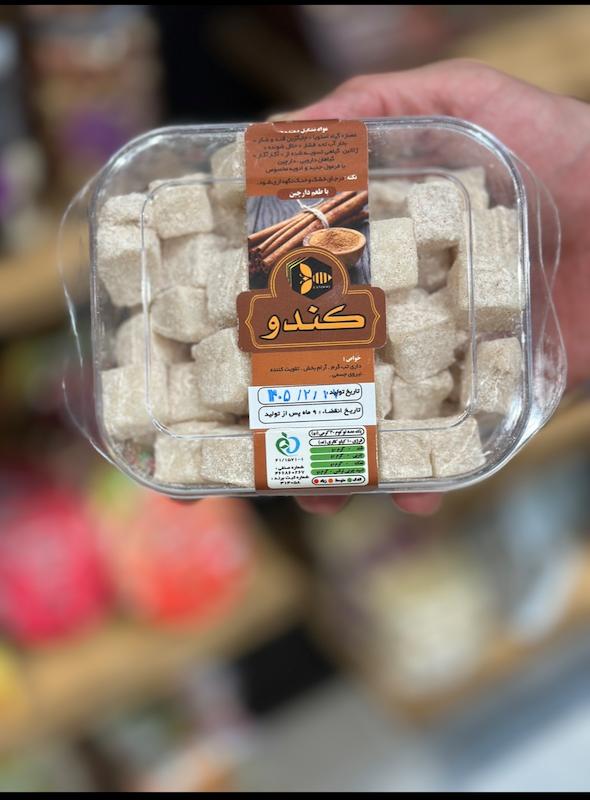 لقمه دارچین بدون قند