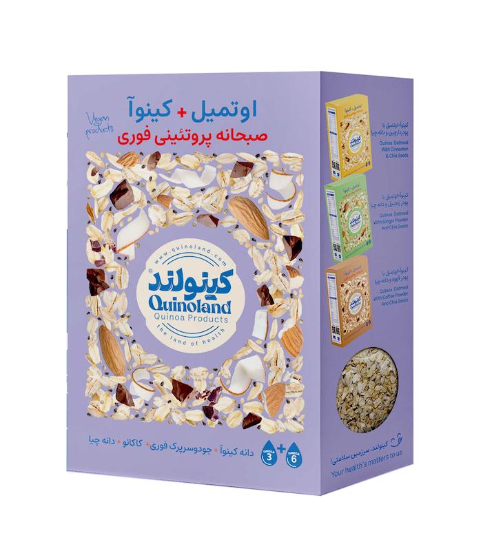 اوتمیل کاکائو و چیا