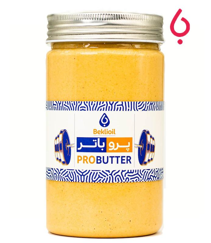 کره بادام زمینی با پروتئین کازئین 